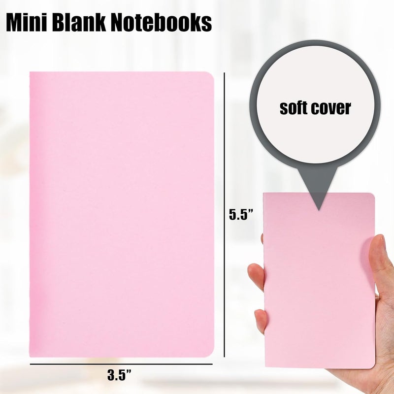Koogel 32 Pack Small Notebooks Bulk, 3.5 x 5.5 Inch Mini Journal Pocket Notepads Set for Back To School, Colorful Cover Memo Notepad for Kids Students Office Supplies,Tiny Note Book Bulk - Image 5